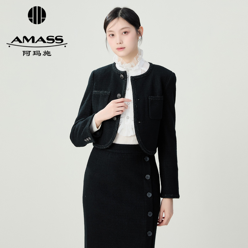 阿玛施AMASS 小香短款外套5400627